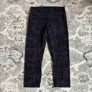 Lululemon Align Crop *21" in Incognito Camo Multi Grey